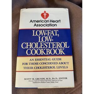 Vintage‎ 1989 American Heart Association Cholesterol Recipes Cookbook Cook Book
